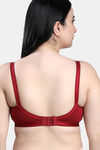 Maroon Clothing Single Layered Non Wired Full Coverage Super Support Bra (Pack of 2) - Multicolor — thumbnail 4